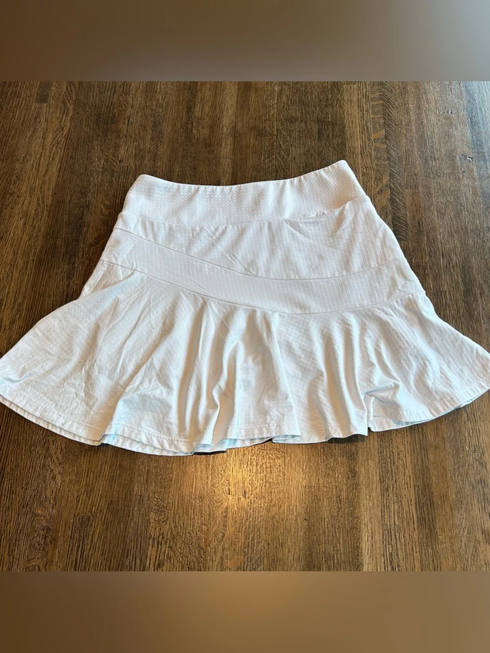 Ibkul White Skort Sporty Activewear Tennis Golf Pickleball Resortwear - Size XS